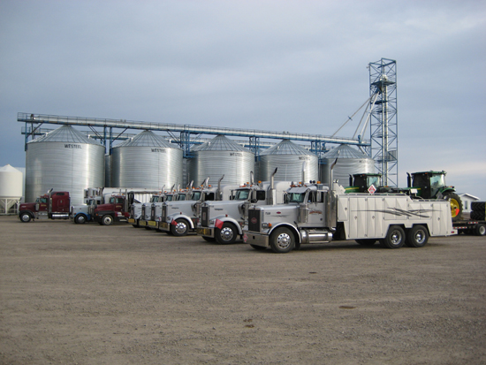 Trucks at Shop Lethbridge,AB